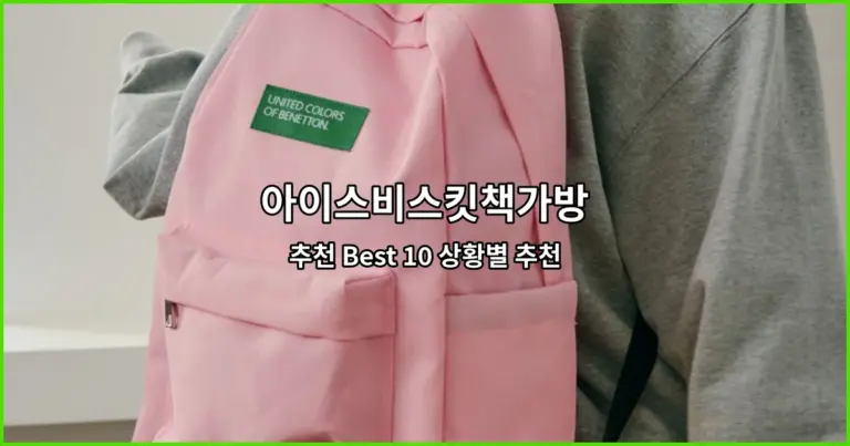 아이스비스킷책가방 추천 Best 10 상황별 추천