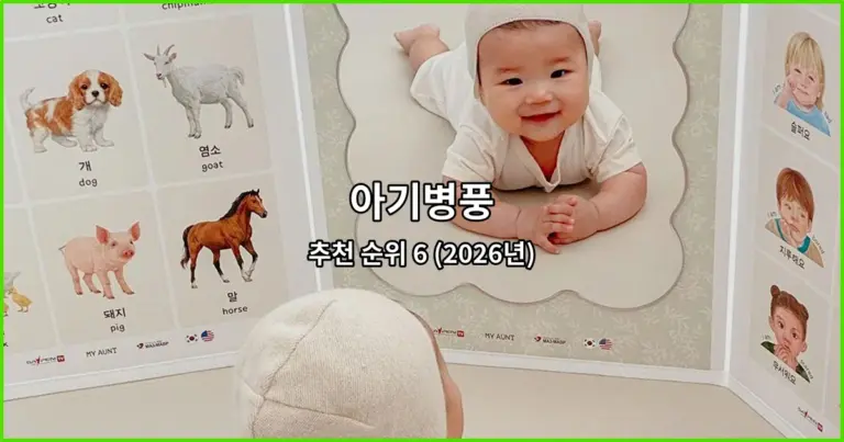 아기병풍 추천 순위 6 (2026년)
